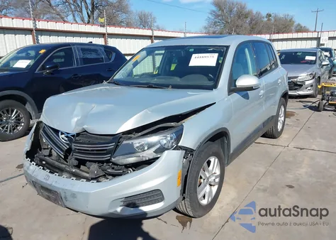 2013 Volkswagen Tiguan S из США, поврежденный, VIN WVGAV3AX4DW616138